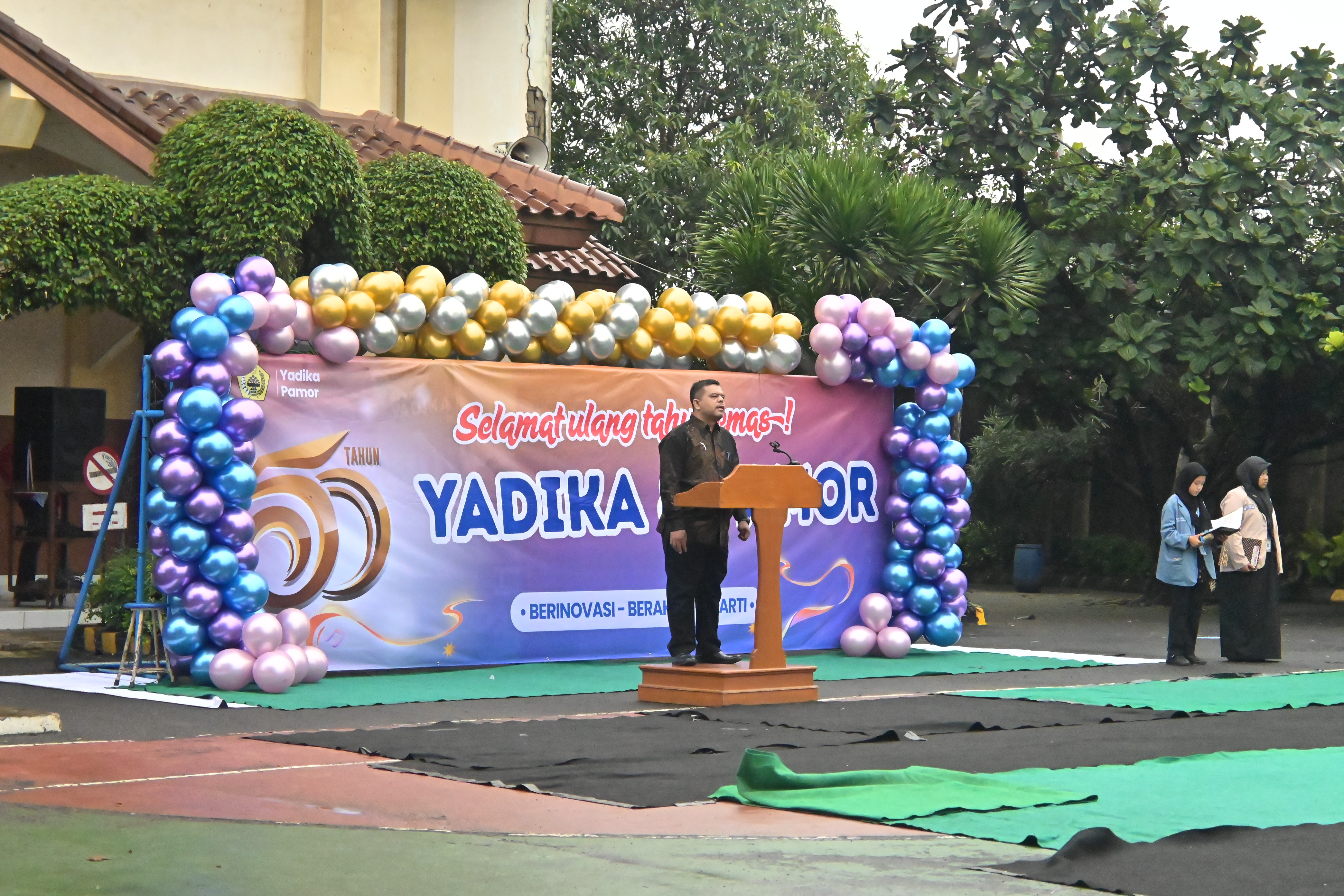 HUT Yadika Dan Pamor ke-50